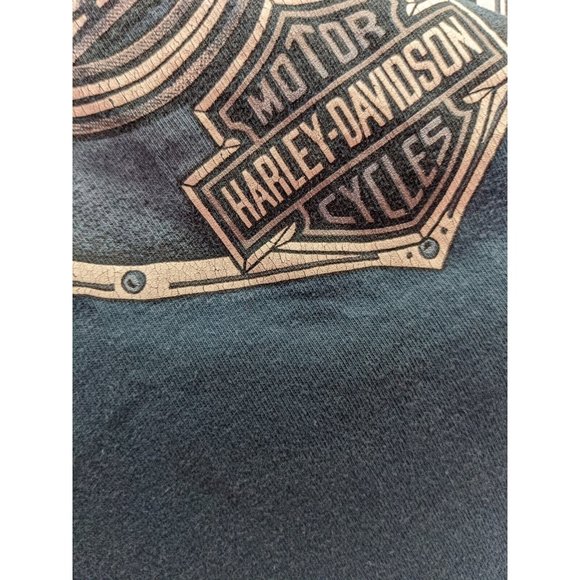 Vintage 1993 Harley Davidson 'Dick Farmers' Orlando Graphic Tee / L / USA Made - Picture 5 of 11
